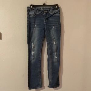 State of Independence distressed jeans, size 7